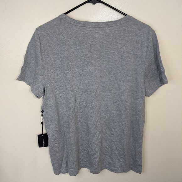 Tommy Hilfiger Gray Ombre Cotton Modal Crew Neck Short Sleeve T-Shirt Large - Picture 3 of 10